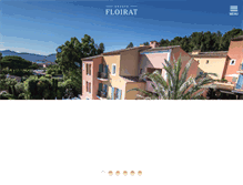 Tablet Screenshot of groupe-floirat.com